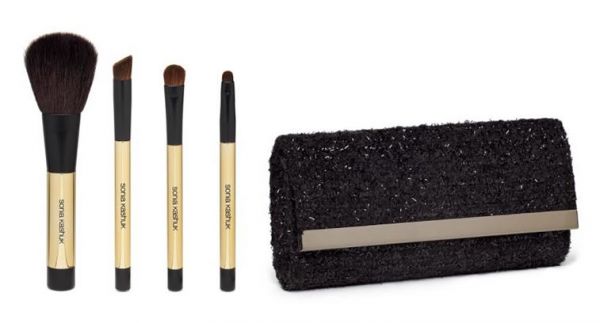 Sonia Kashuk 24 Karat 4 pc Holiday brush set